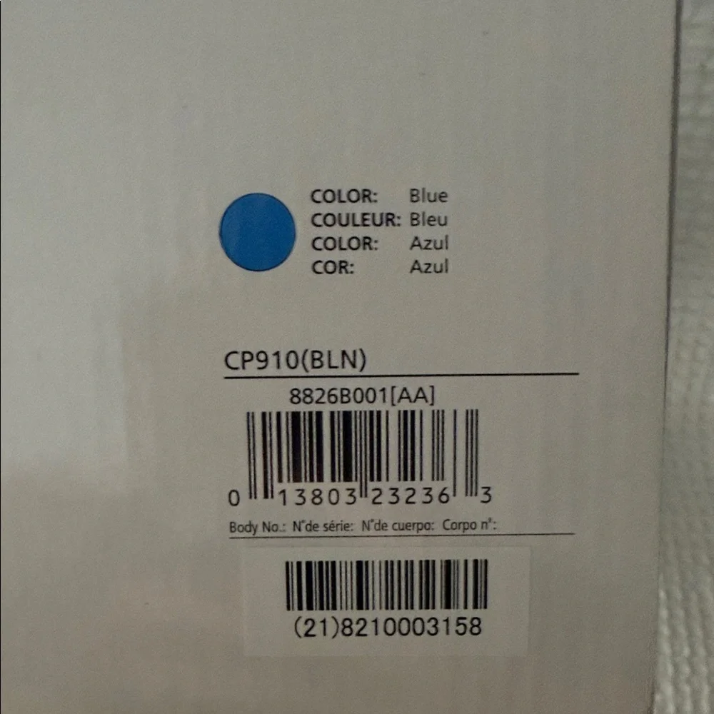 NIB - Canon Selphy CP910 Blue Wi-Fi Photo Printer